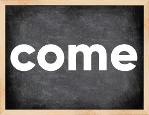 3 forms of the verb come in English