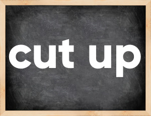 3 forms of the verb cut up