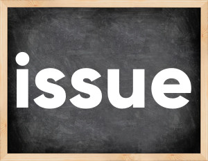 3 forms of the verb issue