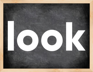 3 forms of the verb look