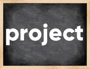 3 forms of the verb project