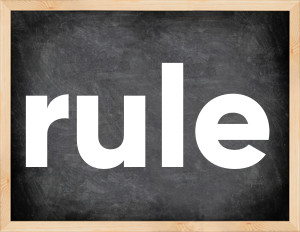 3 forms of the verb rule