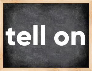 3 forms of the verb tell on