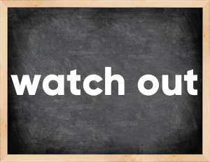 3 forms of the verb watch out